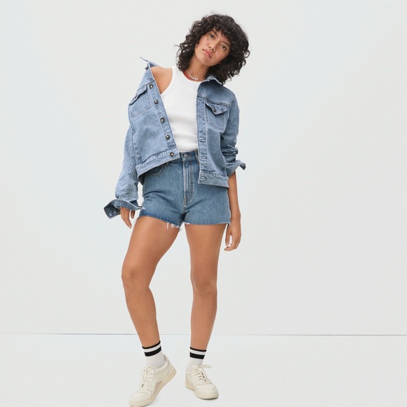Everlane The Way-High Jean Short - Picture 5 of 10